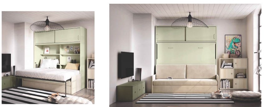 987-69 Dormitorio Modular 